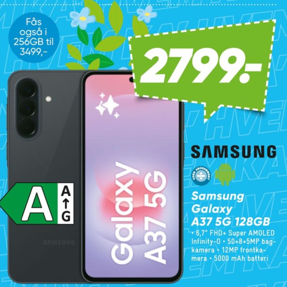 Samsung Galaxy A37, Mobiltelefon