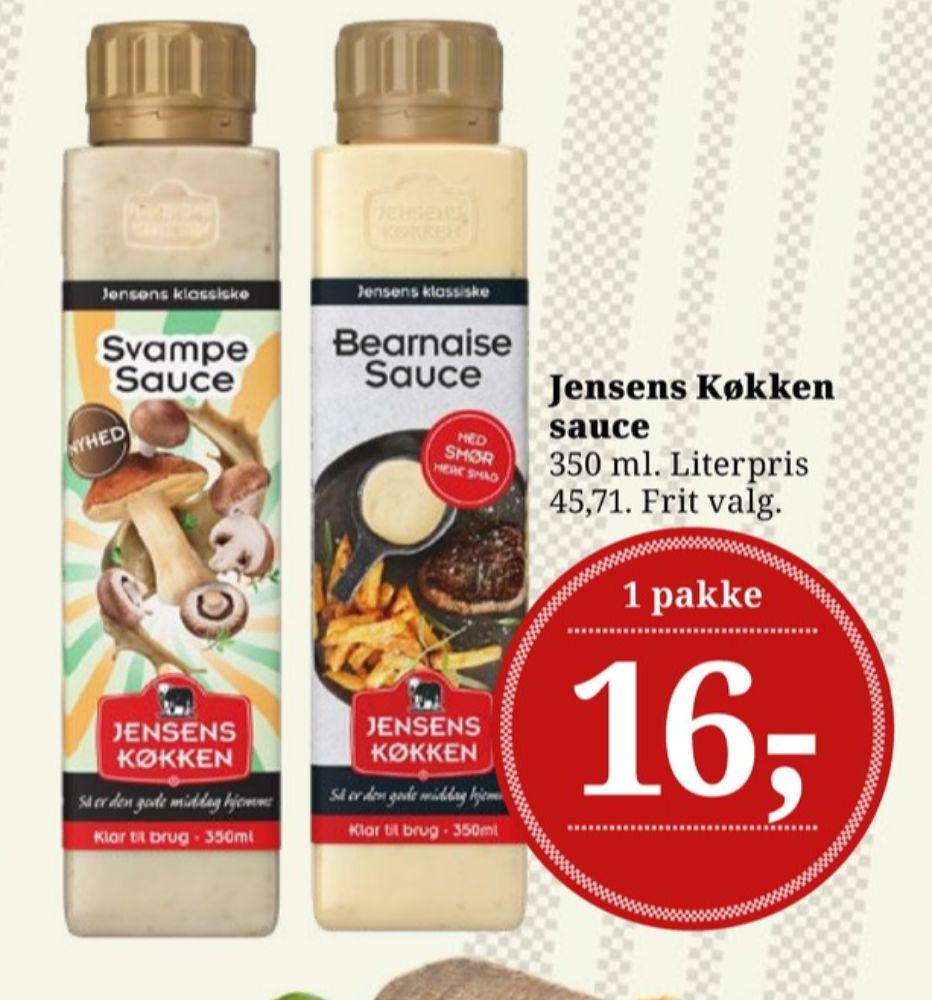 Jensens Køkken, Bearnaisesauce
