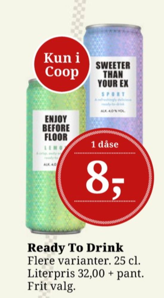 Enjoy Before Floor Lemon