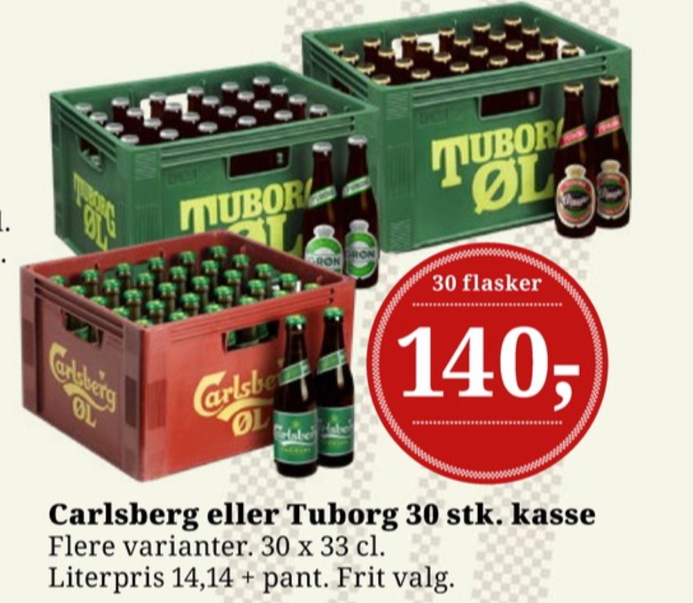 Tuborg Classic, Øl