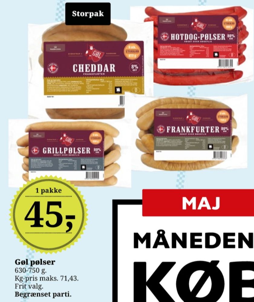 Gøl, Frankfurter