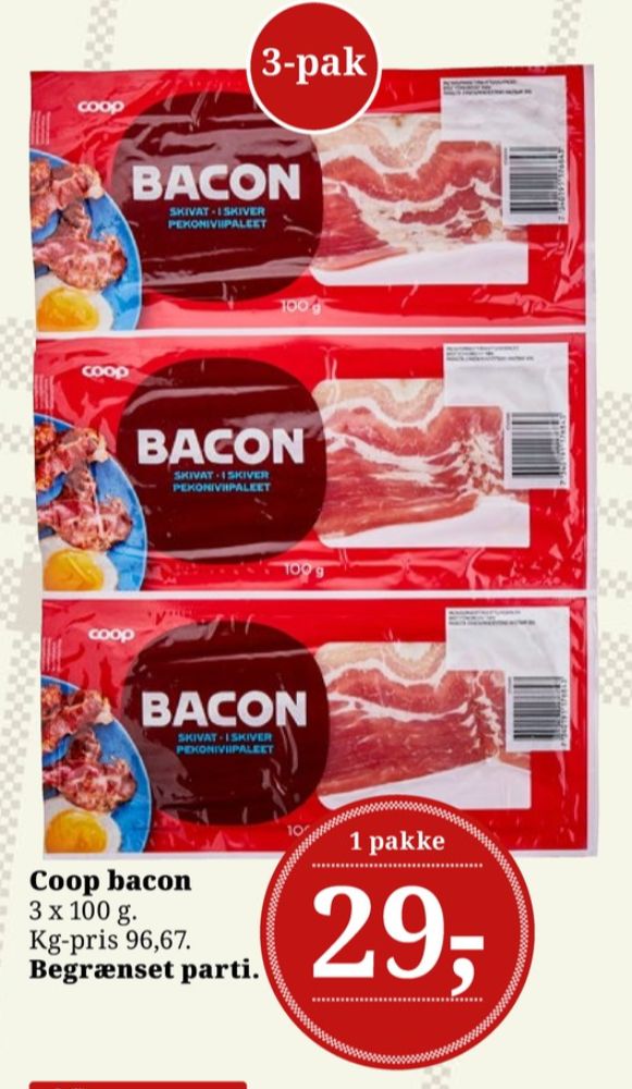Coop, Baconskiver