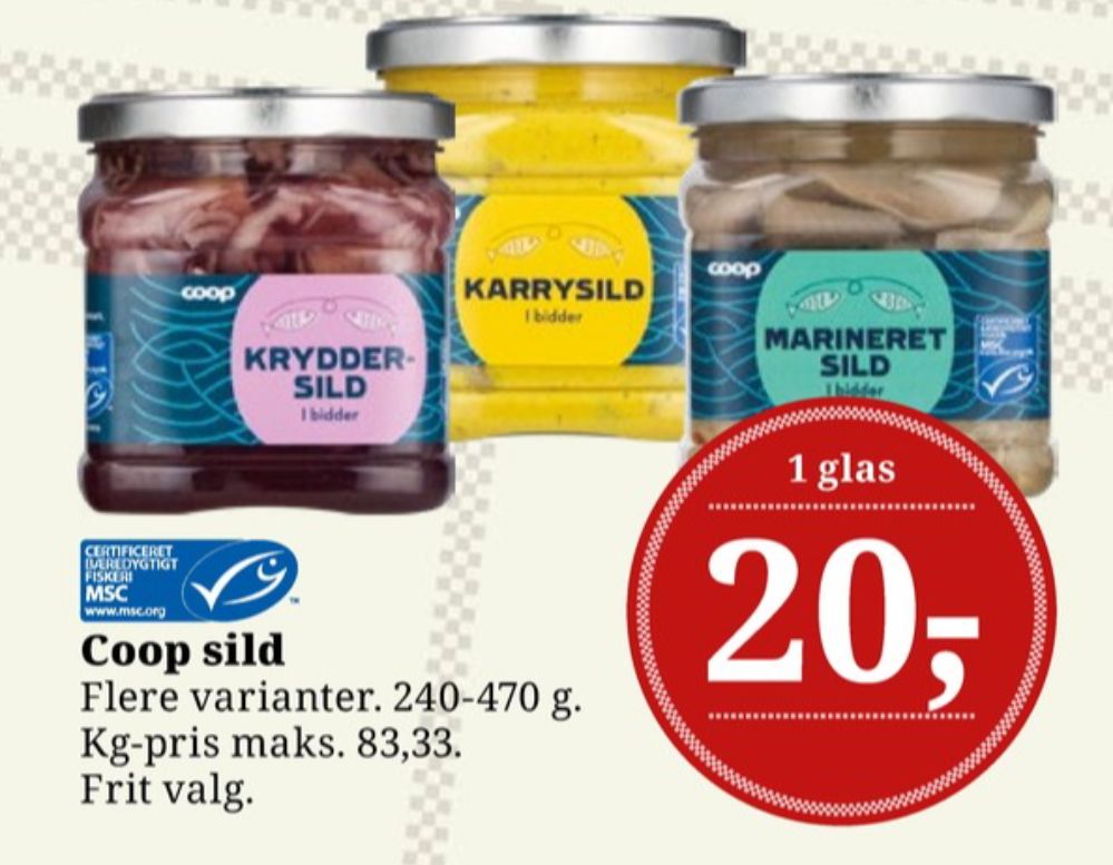 Coop, Sild