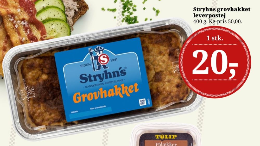 Stryhns Grovhakket, Leverpostej