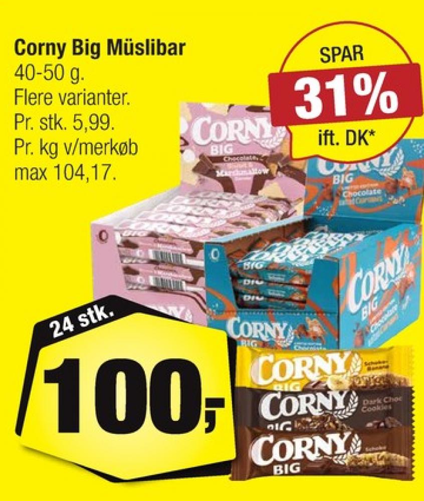 Corny, Chocolate Salted Caramel Big Müslibar