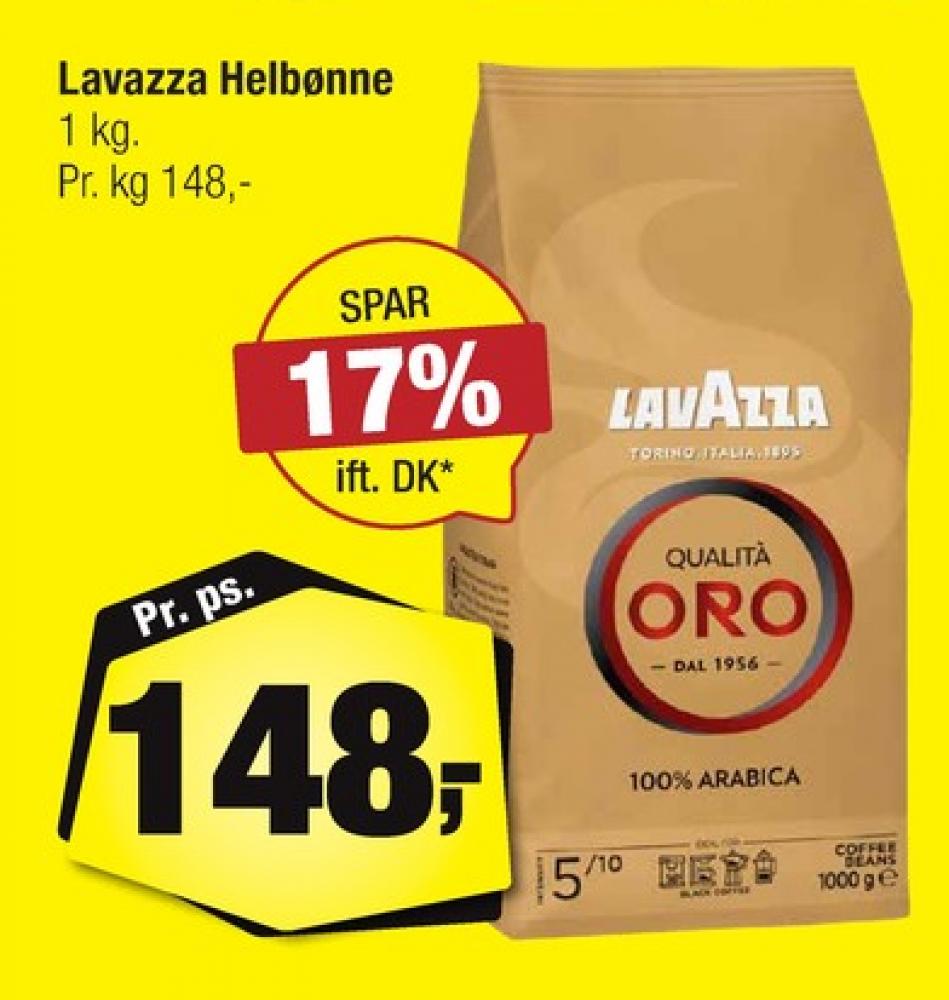 LavAzza Qualita Oro, Kaffebønner