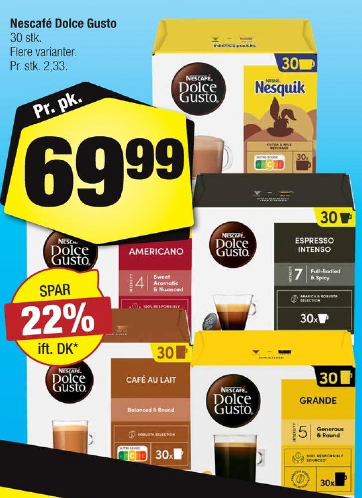 Nescafe Dolce Gusto Nesquik, Kakaokapsler