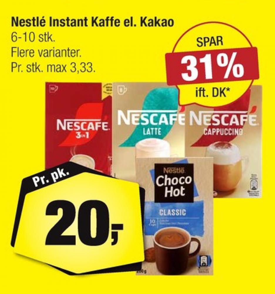 Nescafe 3in1, Instant Kaffe