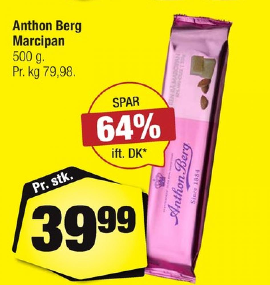 Anthon Berg, Marcipan