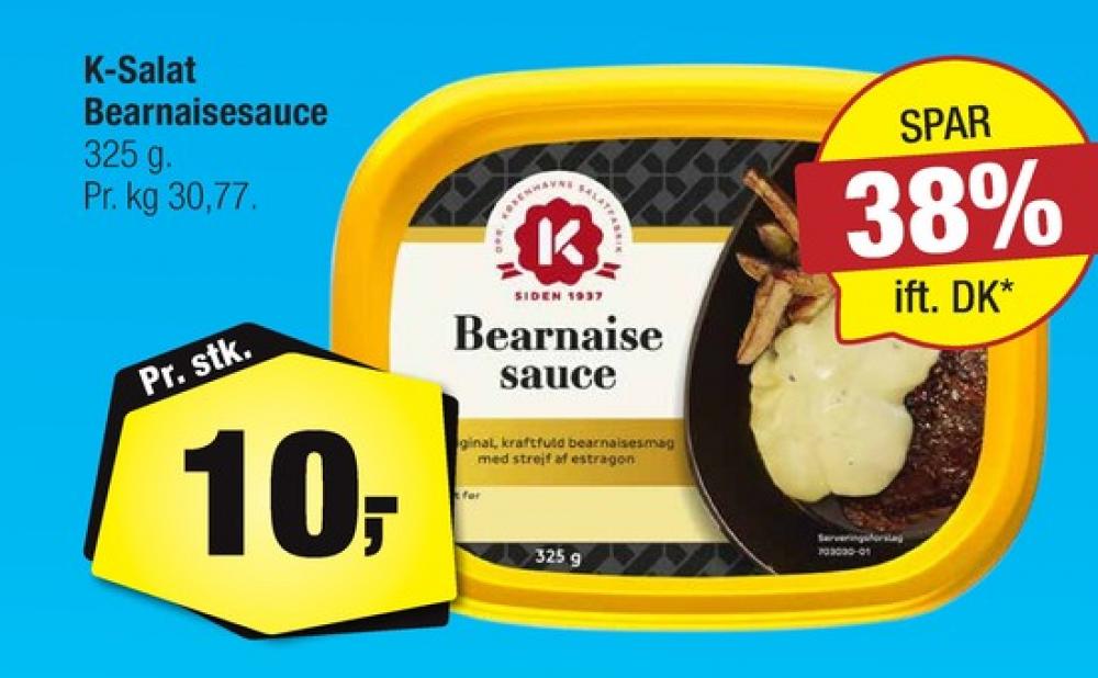 K-salat, Bearnaisesauce