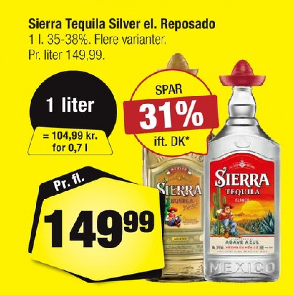 Sierra Silver, Tequila