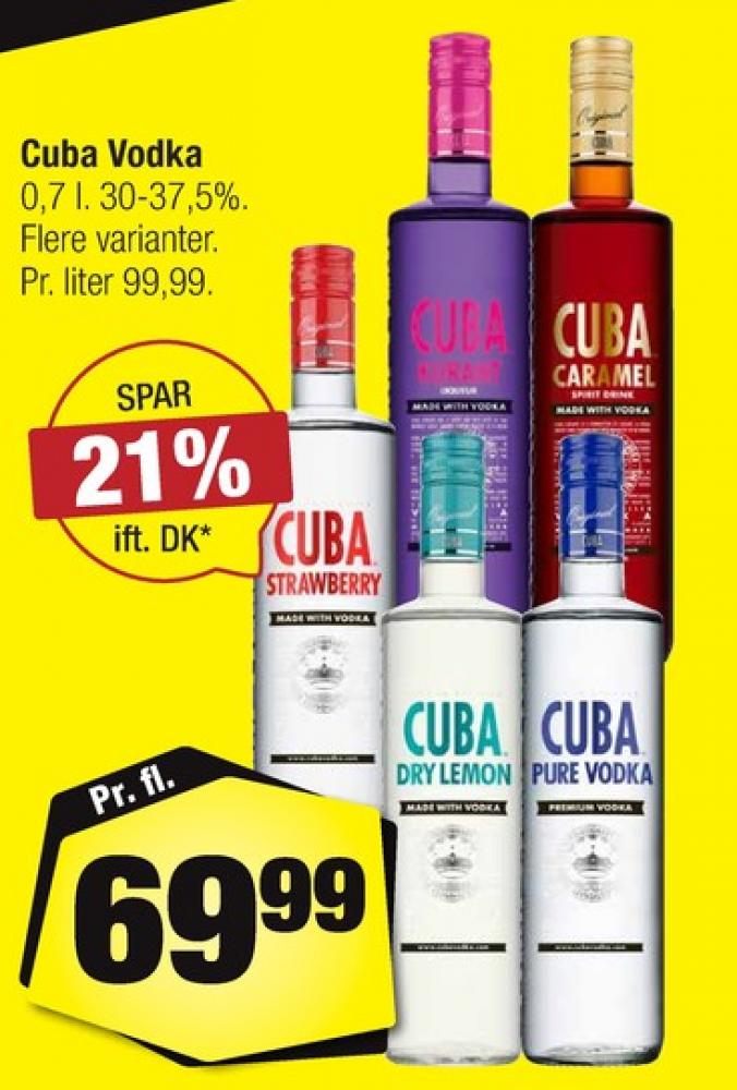 Cuba Strawberry, Vodka