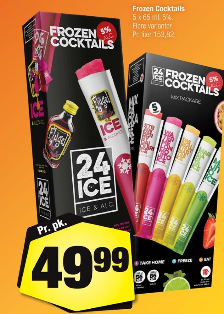 24 ICE, Frozen Cocktails