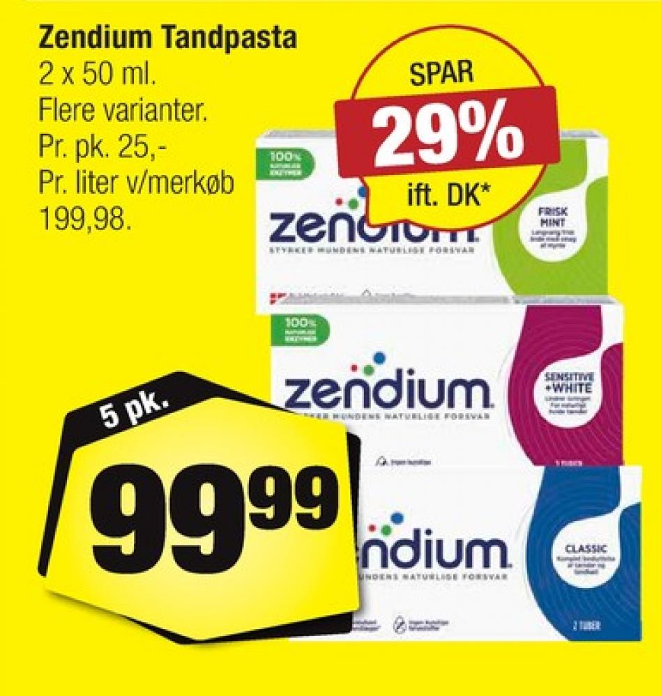 Zendium, Tandpasta