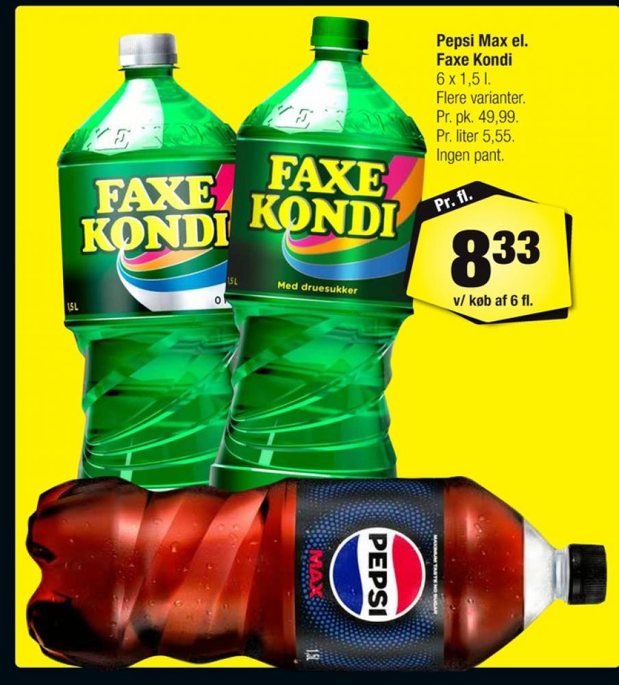 Faxe Kondi 0 Kalorier, Sportssodavand