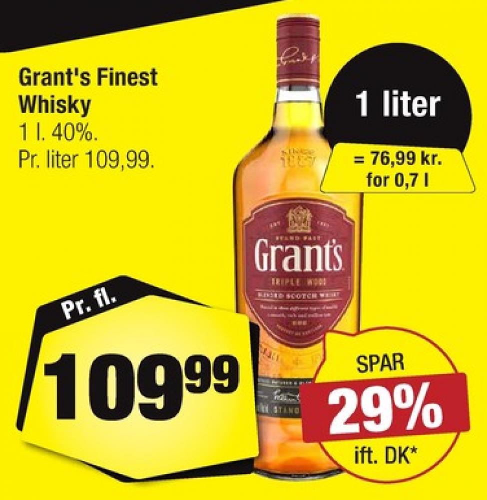 Grants Triple Wood, Whisky