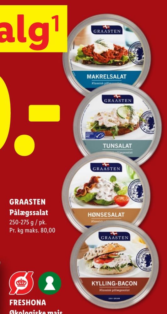 Graasten, Tunsalat