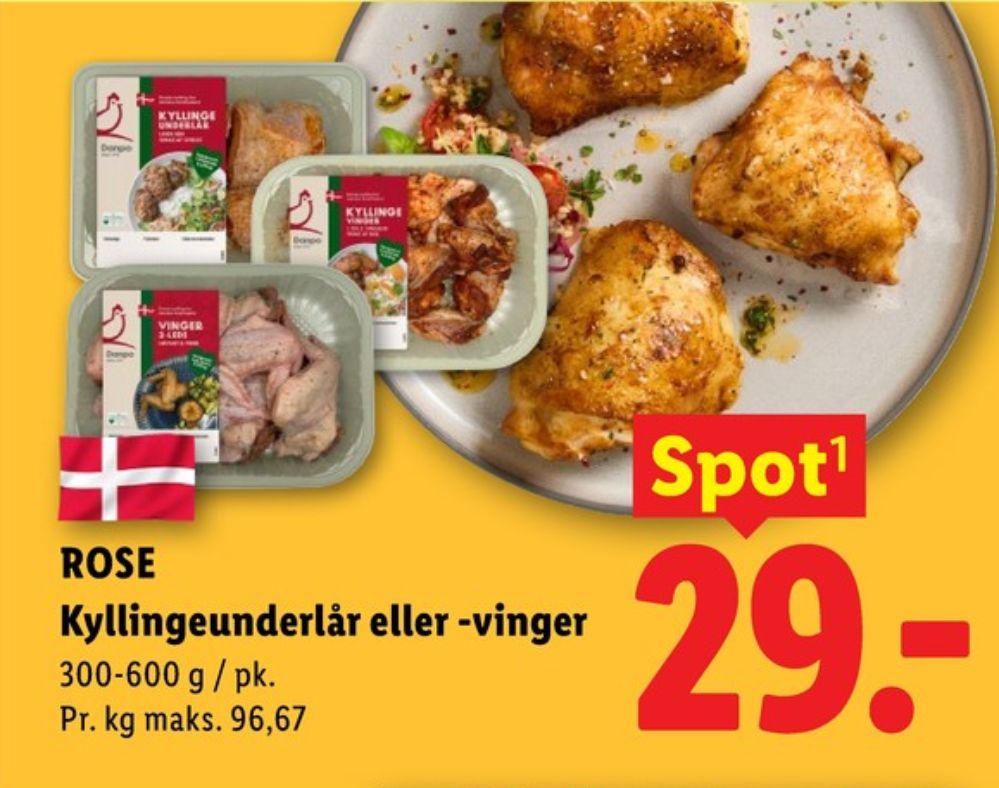 Danpo, Kyllingevinger