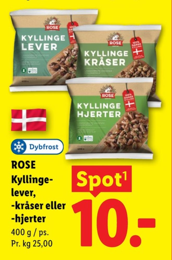 Rose, Kyllingelever