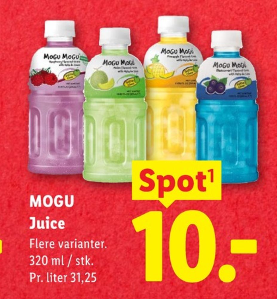 Mogu Mogu, Lemonade Blåbærsmag