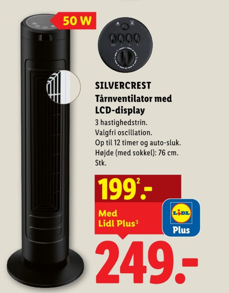 SilverCrest, Gulvventilator