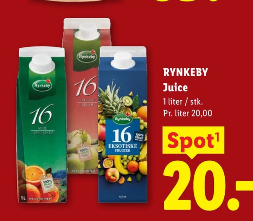 Rynkeby, 16 Søde Appelsiner