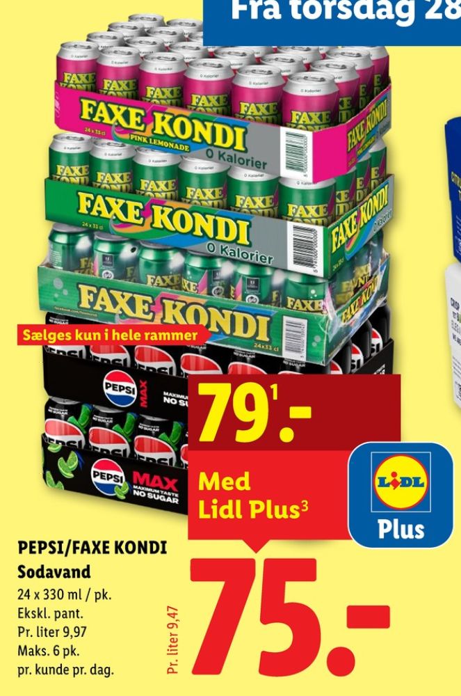 Pepsi Max Lime, Cola 24 pk.