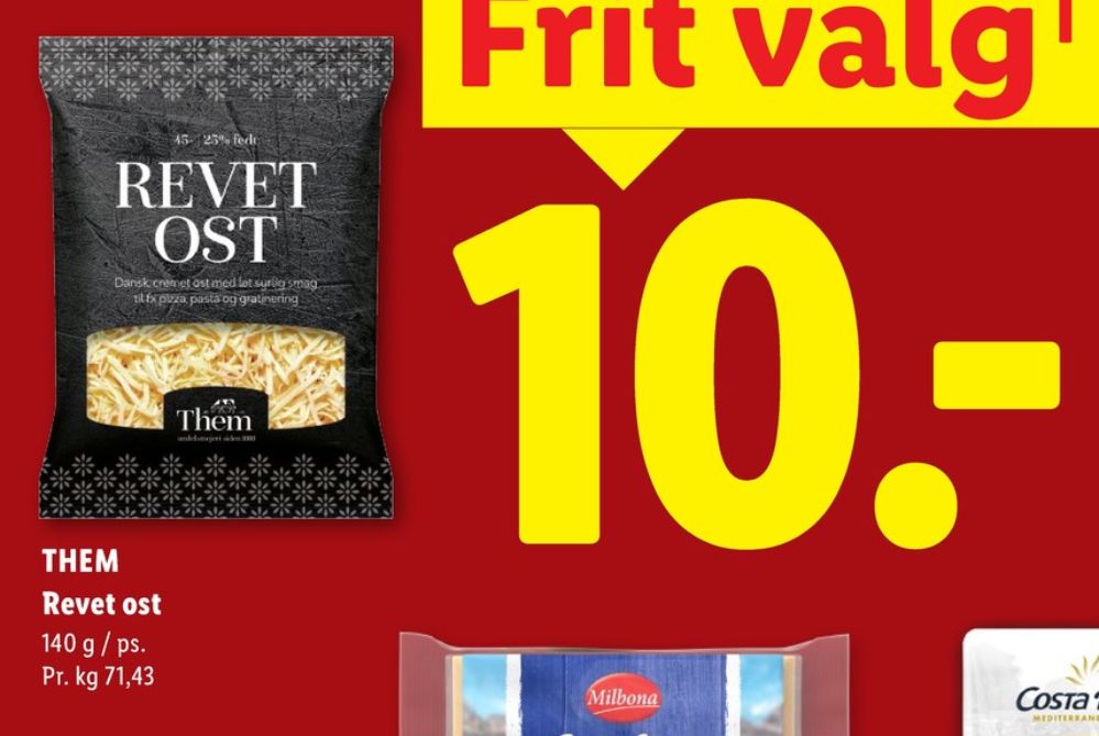 Them Ost, Revet ost