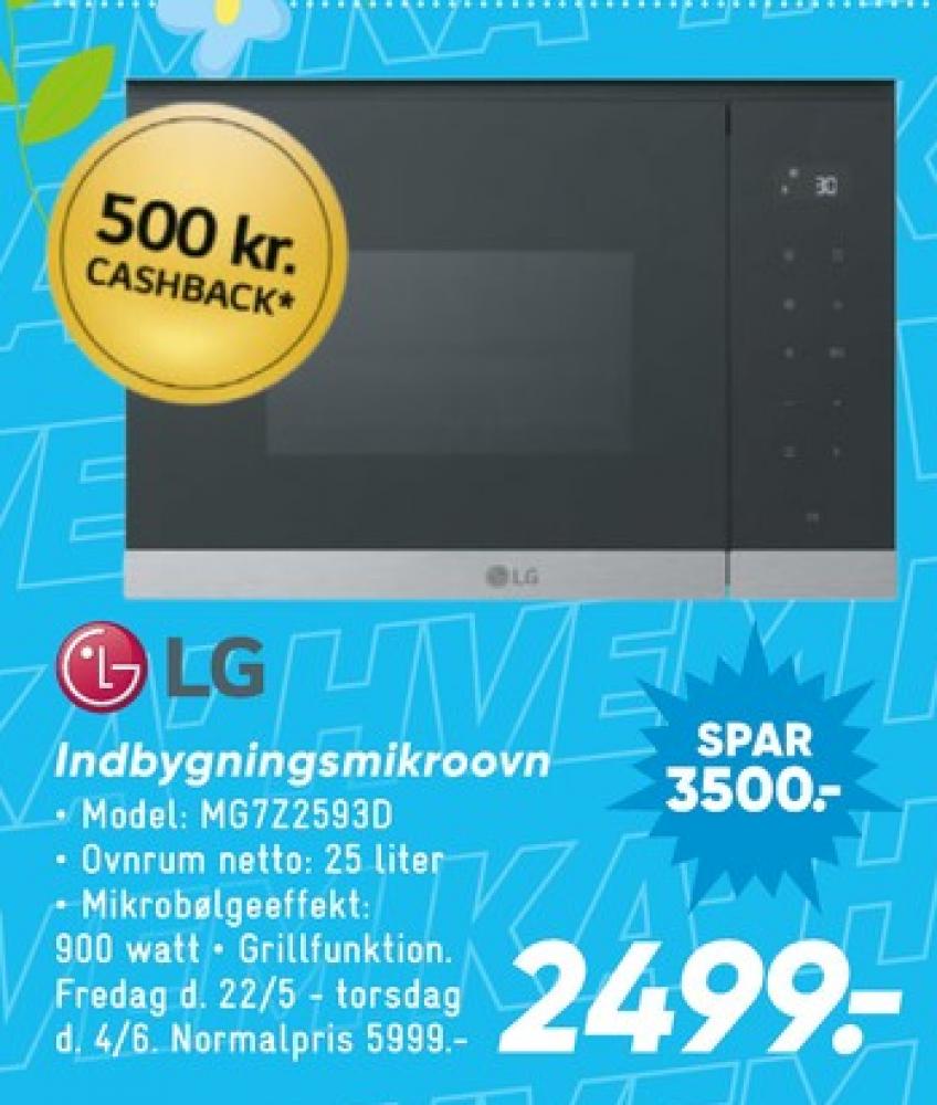 LG, Indbygningsovn