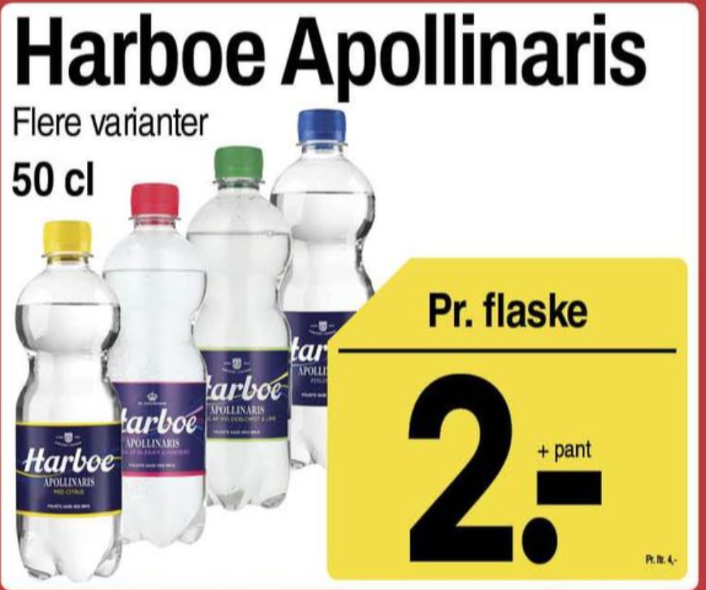 Harboe Apollinaris, Danskvand med Blåbær & Hindbær