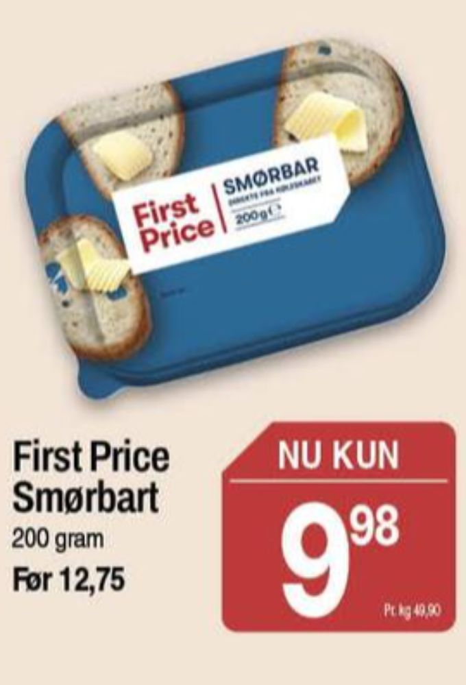 First Price, Smørbar