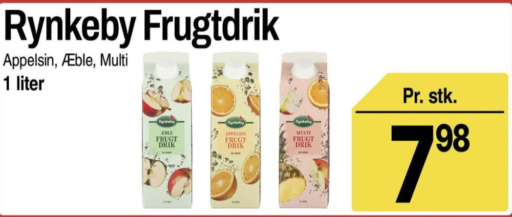 Rynkeby, Appelsin Frugtdrik 