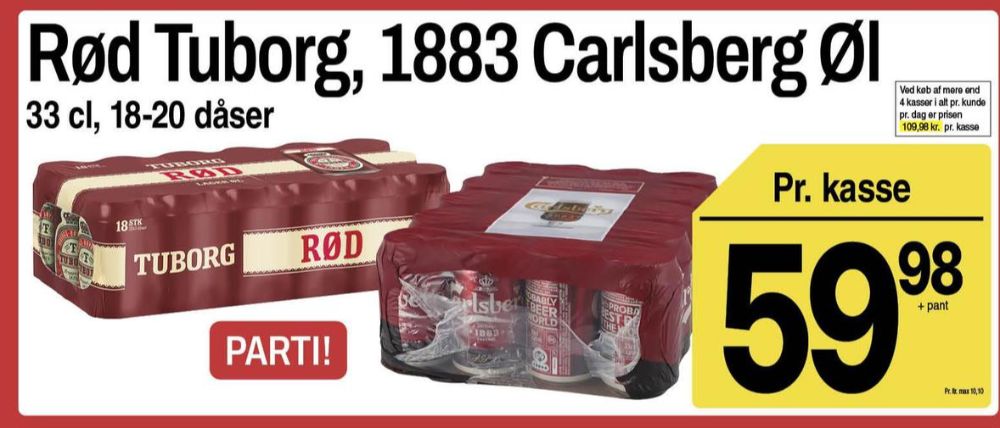 Carlsberg 1883, Øl 20 pk.