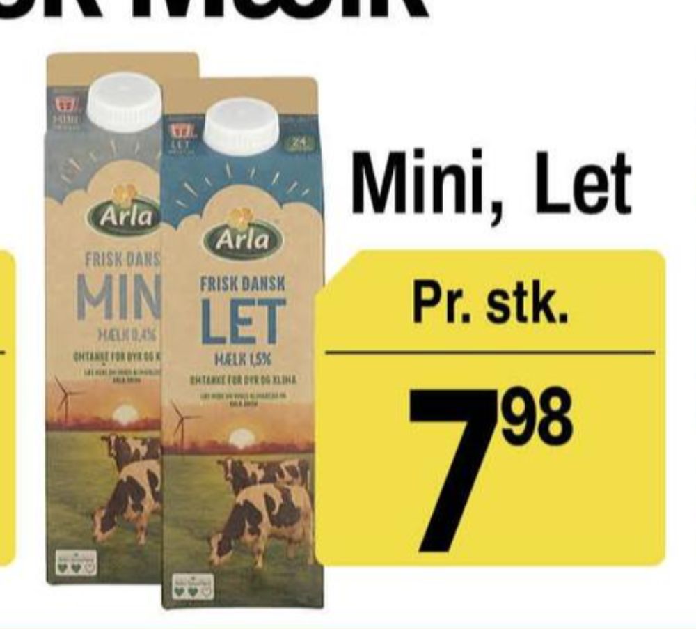 Arla, Minimælk