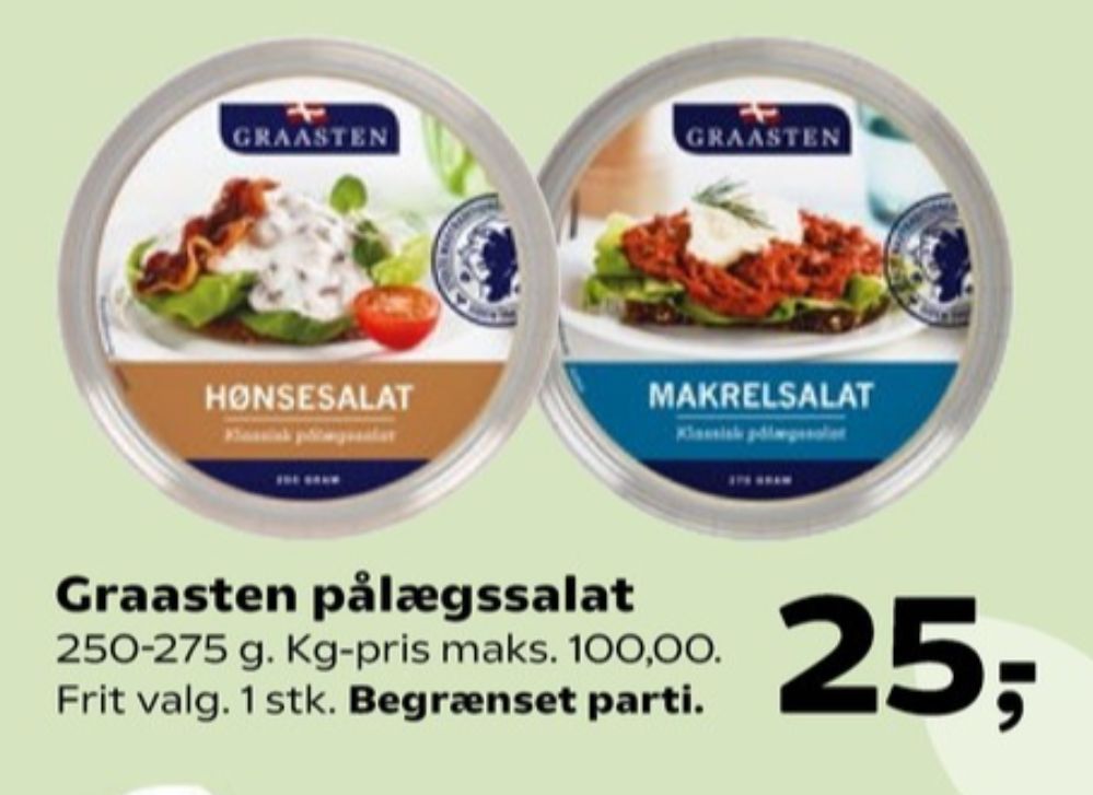 Graasten, Makrelsalat