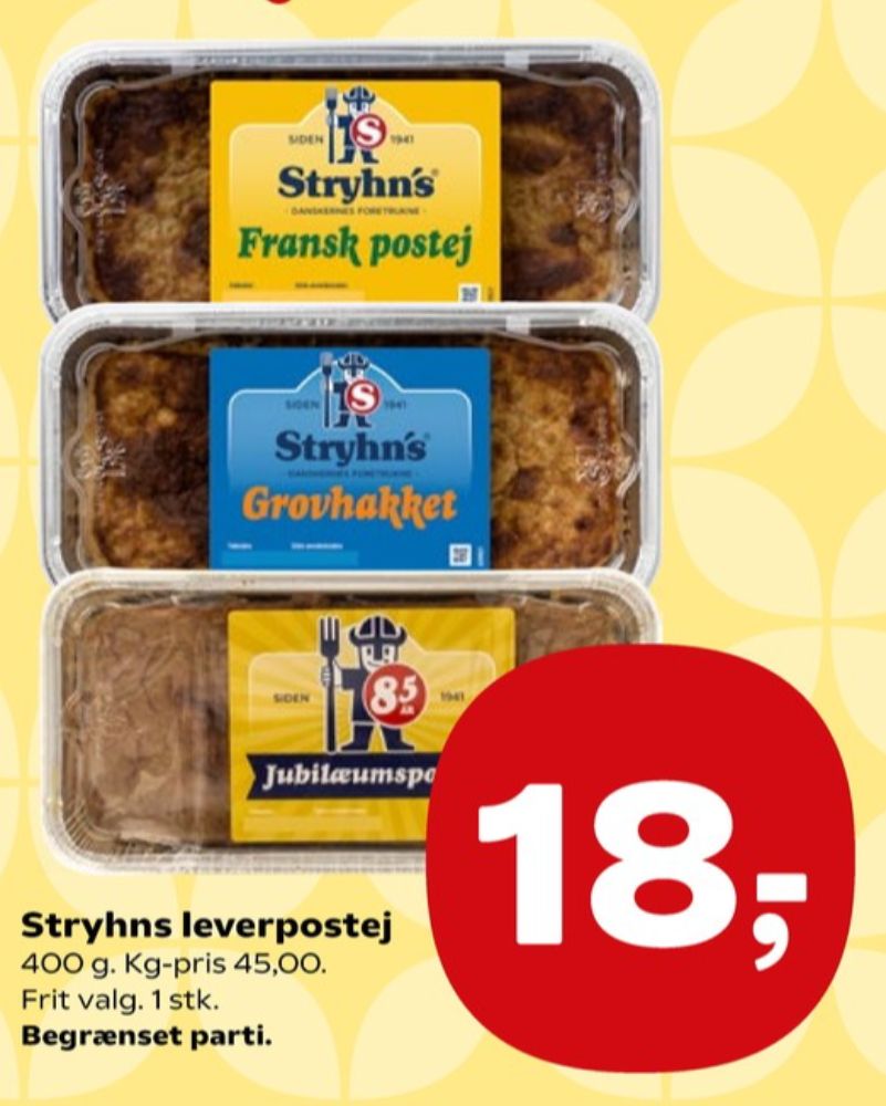 Stryhns Grovhakket, Leverpostej