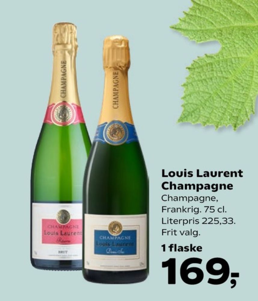 Louis Laurent, Champagne