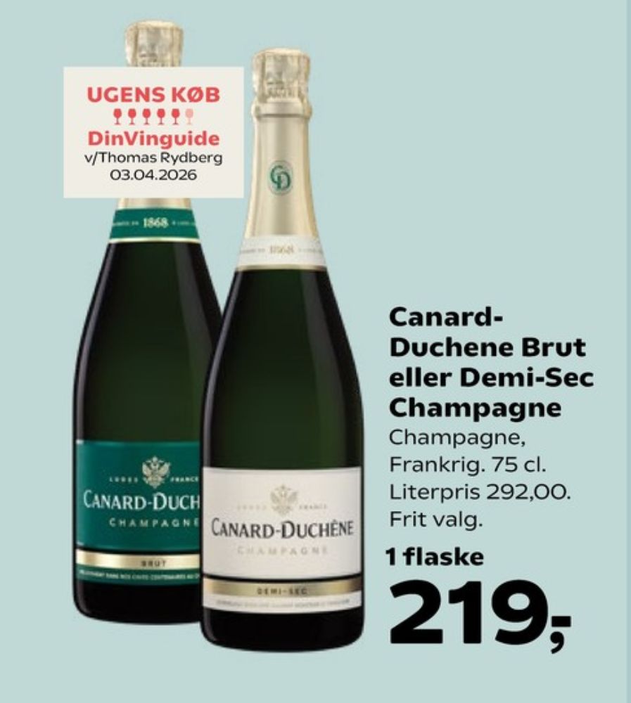 Canard-Duchene, Champagne
