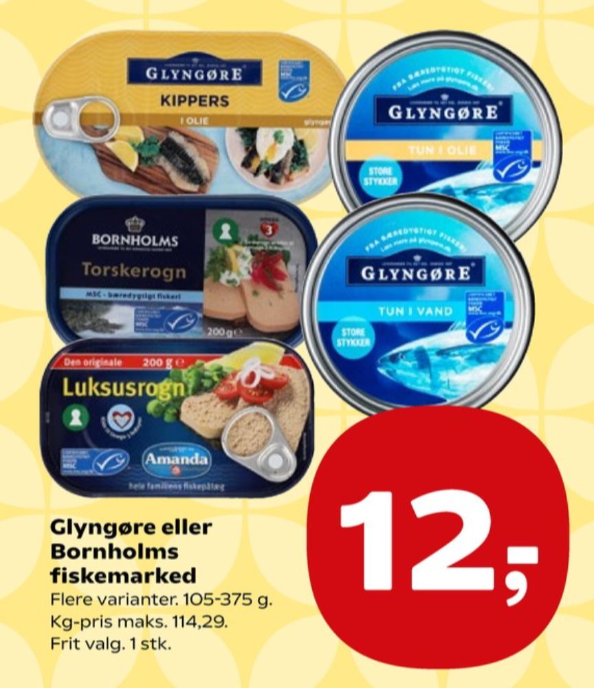 Glyngøre, Tun i olie