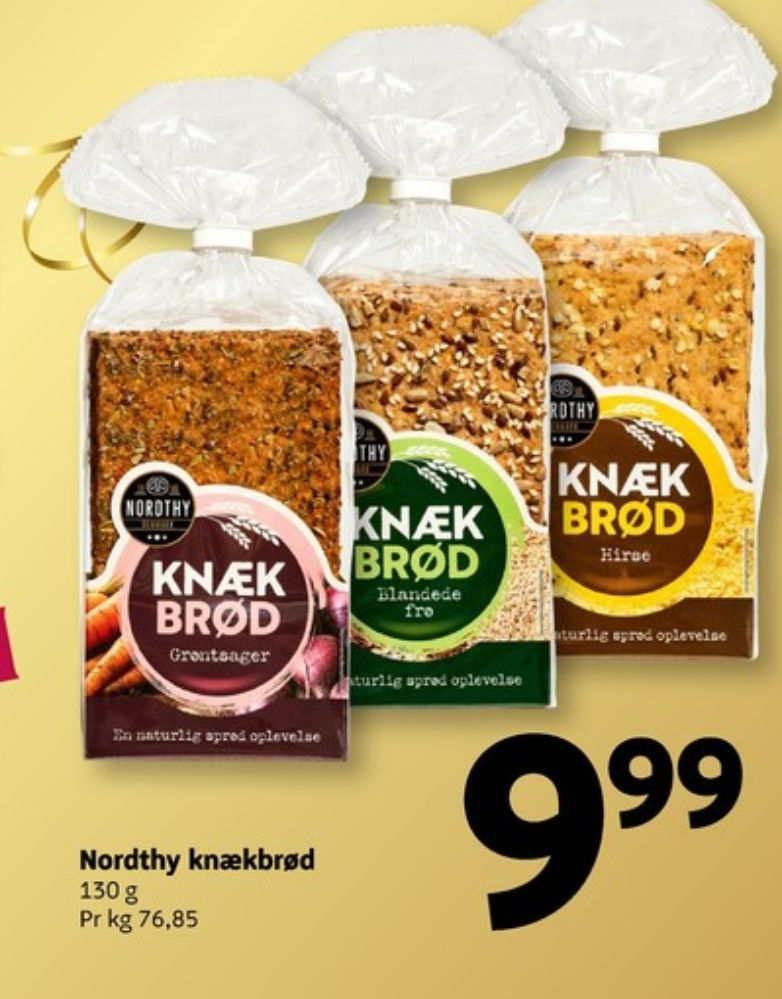 Nordthy, Knækbrød Blandede Frø