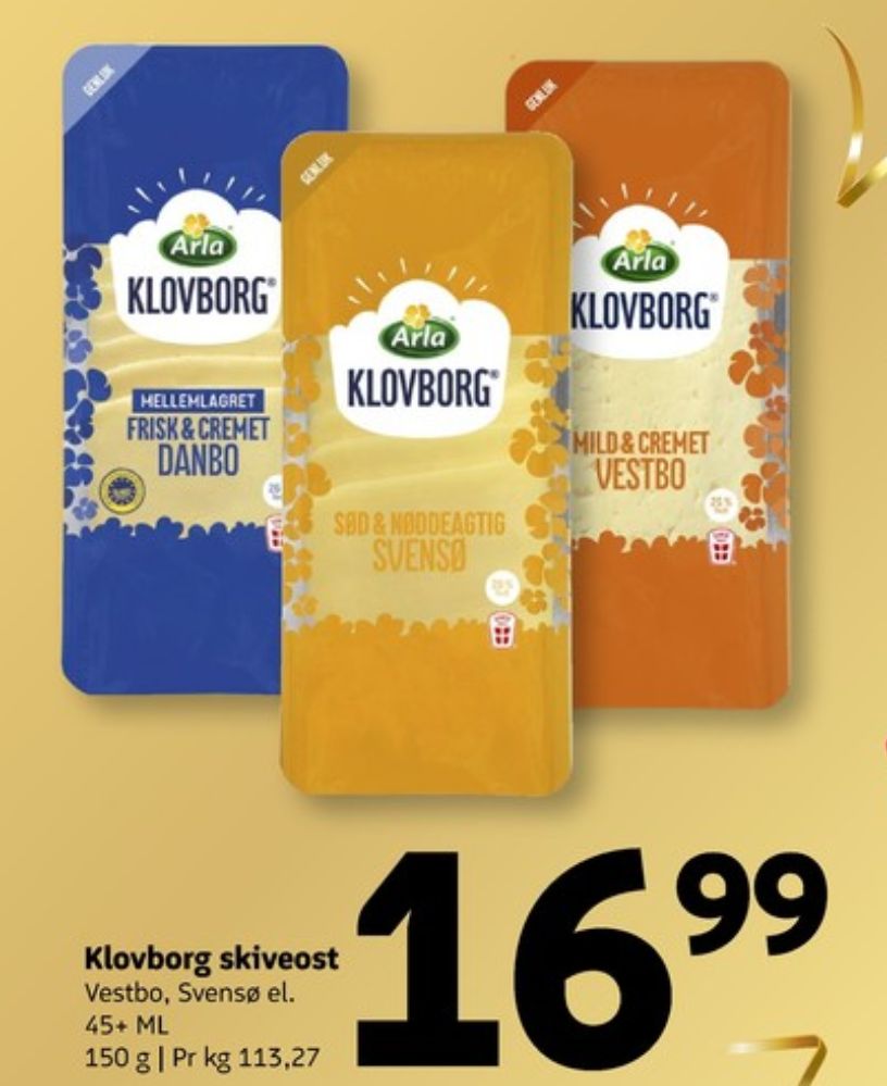 Klovborg, Skiveost Danbo Mellemlagret