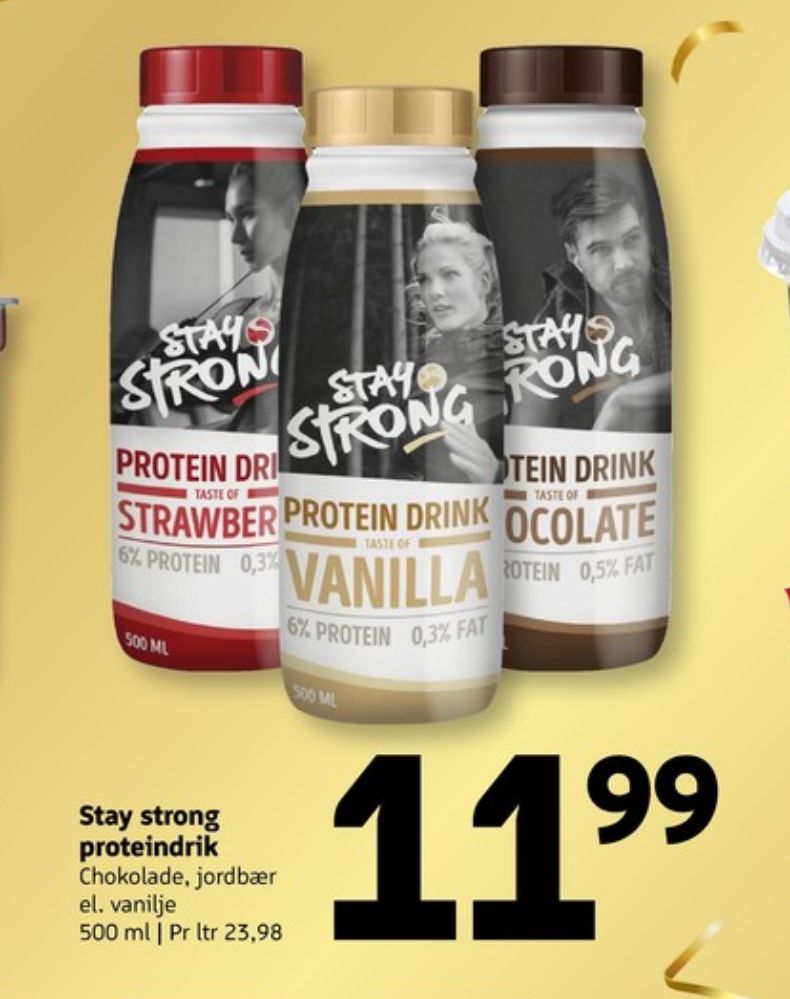 Stay Strong, Proteindrik Vanilje