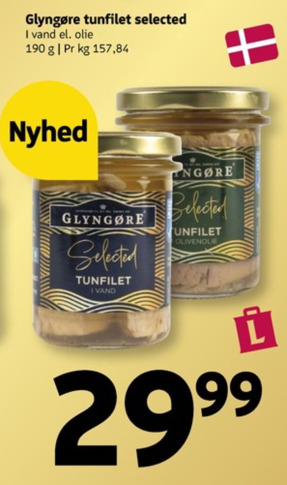 Glyngøre, Selected Tunfilet i olivenolie