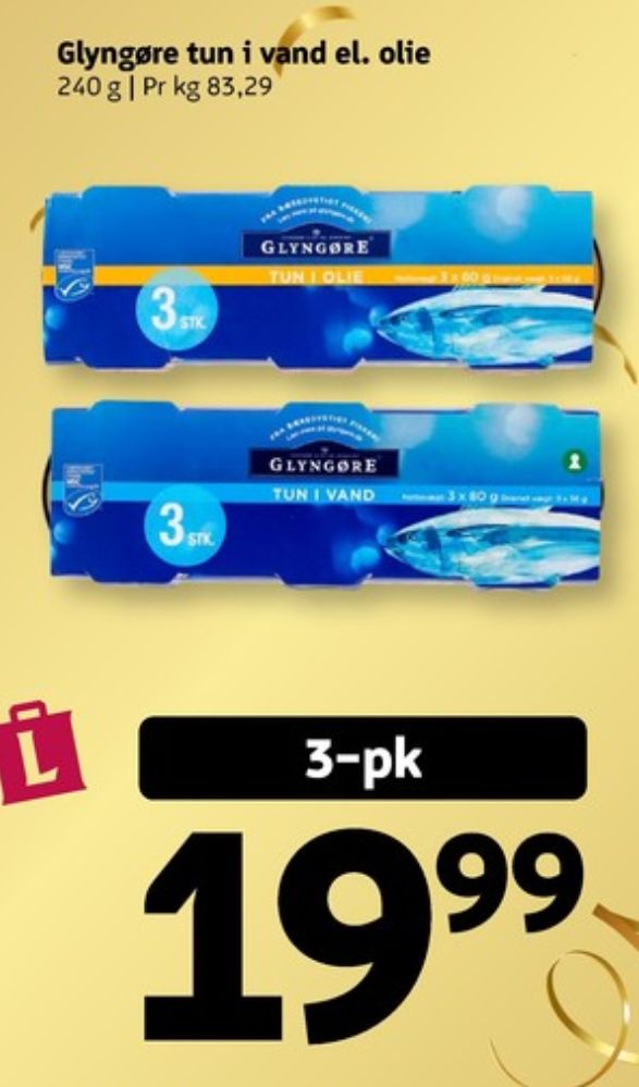 Glyngøre, Tun i olie