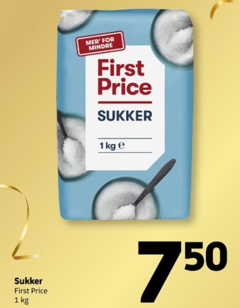 First Price, Sukker