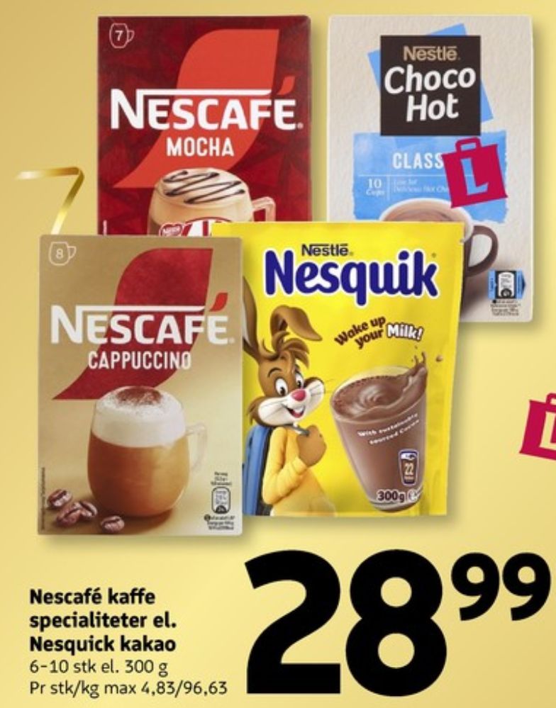 Nescafe, Instant Kaffe Cappuccino