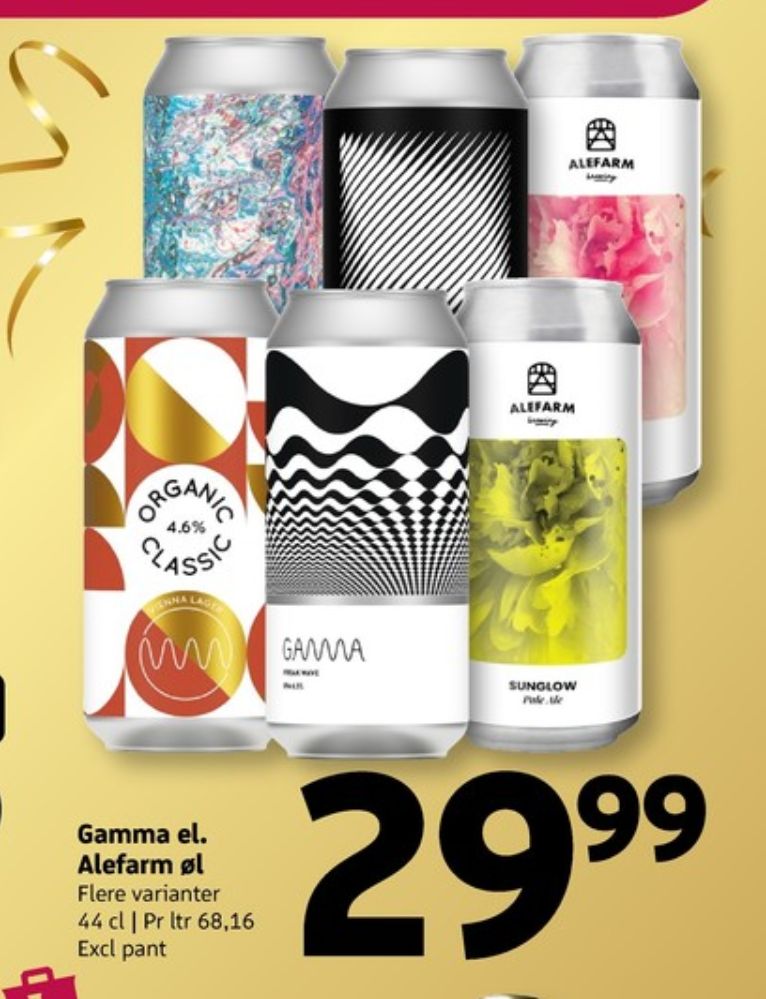 Gamma Organic Classic, Specialøl