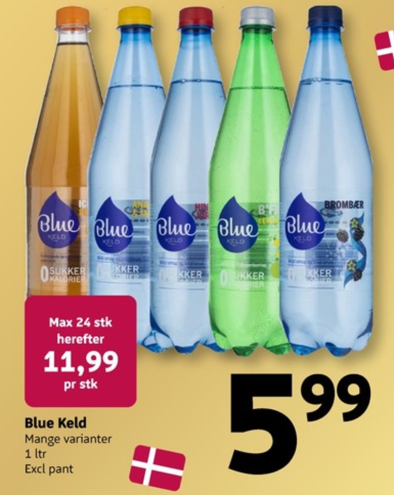 Blue Keld BFree, Sportssodavand Lemon Lime