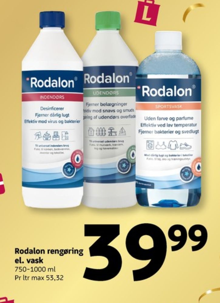 Rodalon, Vaskemiddel-flydende