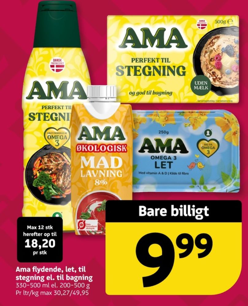 Ama, Margarine - flydende original